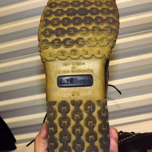 LL Bean Womens Duck Boots Size 8 Waterproof Rubber Shearling Lined Bean Boots - Picture 10 of 16